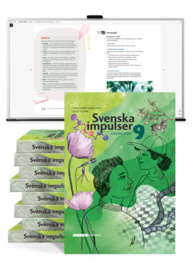 Svenska impulser 9 Klasspaket, (20 grundböcker + Lärarstöd+); Carl-Johan Markstedt, Cecilia Pena; 2024