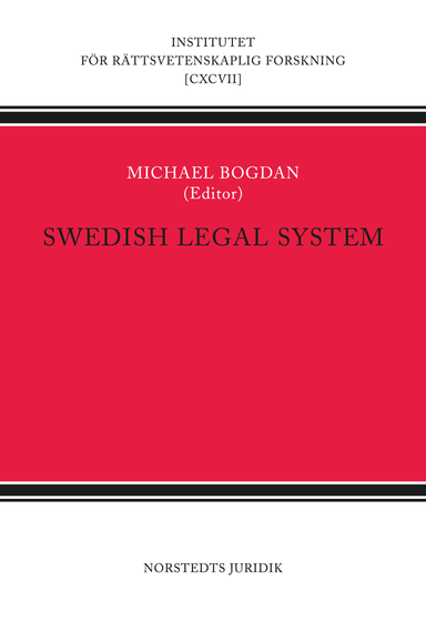 Swedish legal system; Michael Bogdan; 2010