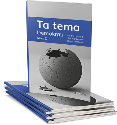 Ta tema, Demokrati, kurs D, 15-pack; Fredrik Harstad, Per Nordström, Jenny Svensson; 2022