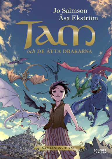 Tam och de åtta drakarna (Drakriddare, bok 1-3); Jo Salmson; 2020