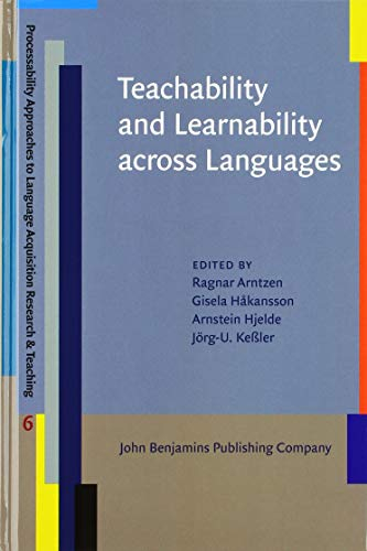 Teachability and learnability across languages; Ragnar Arntzen; 2019