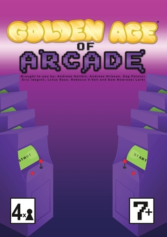 The Golden Age of Arcade; Sam Nowroozi Larki, Lotus Saxe, Andreas Nilsson, Andreas Halldin, Dag Palocci, Rebecca Vall, Eric Idegren; 2017