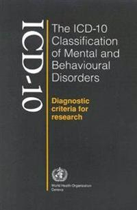 The ICD-10 classification of mental and behavioural disorders; World Health Organization; 1993