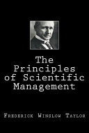 The Principles of Scientific Management; Frederick Winslow Taylor; 2018