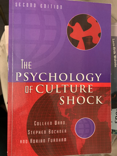 The Psychology of Culture Shock; Adrian Furnham, Stephen Bochner, Colleen Ward; 2001