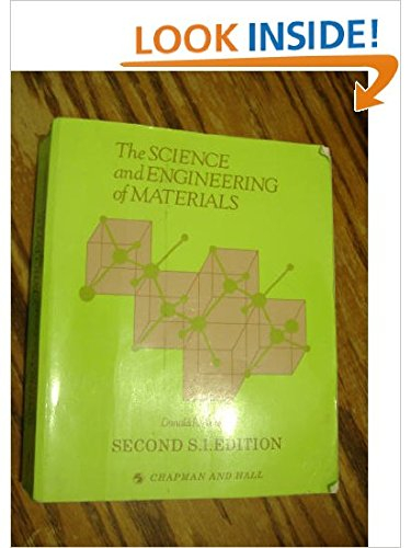 The science and engineering of materials.; Donald R. Askeland; 1991