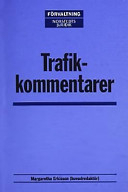 Trafikkommentarer; Norstedts Juridik; 2004