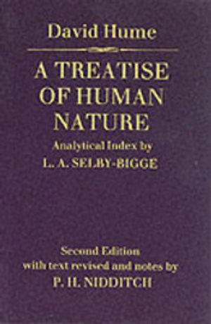 Treatise of Human Nature; David Hume; 1978