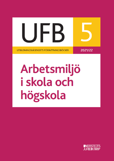 UFB 5 Arbetsmiljö i skola och högskola 2021/22; 2021