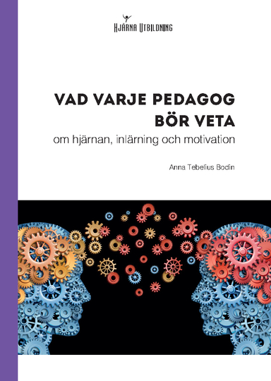 Vad varje pedagog bör veta - om hjärnan, inlärning och motivation; Anna Tebelius Bodin; 2017