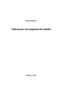 Välfärdsstaten i det mångkulturella samhälletActa Universitatis UpsaliensisVolym 151 av Acta Universitatis Upsaliensis: Skrifter utgivna av Statsvetenskapliga föreningen i Uppsala, ISSN 0346-7538Volym 151 av Skrifter utgivna av Statsvetenskapliga föreningen i Uppsala, ISSN 0346-7538; Karin Borevi; 2002