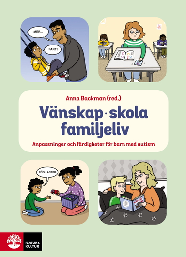 Vänskap, skola, familjeliv : anpassningar och färdigheter för barn med autism; Anna Backman, Bella Berg, Malin Bruhn, Anna Fridell, Tiina Holmberg Bergman, Catrin Killander, Tobias Rasmussen, Charlotte Scocco, Ola Stadig, Dag Strömberg, Christina Tysk, Klara Wenneborg, Lilja Åsberg; 2022