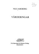 Värderingar; Nils Jareborg; 1975