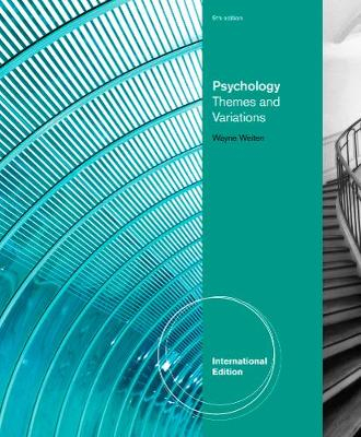 Variations in psychology; Wayne Weiten; 2013