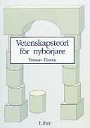 Vetenskapsteori för nybörjare; Torsten Thurén; 1996