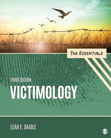 Victimology; Leah E Daigle; 2021