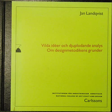 Vilda idéer och djuplodande analys : om designmetodikens grunder; Jan Landquist; 1994