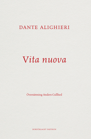 Vita nuova; Dante Alighieri; 2021