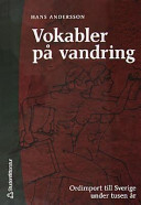 Vokabler på vandring; Hans Andersson; 1999