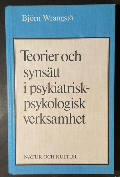 Wrangsjö/Teorier o synsätt; Björn Wrangsjö; 1984