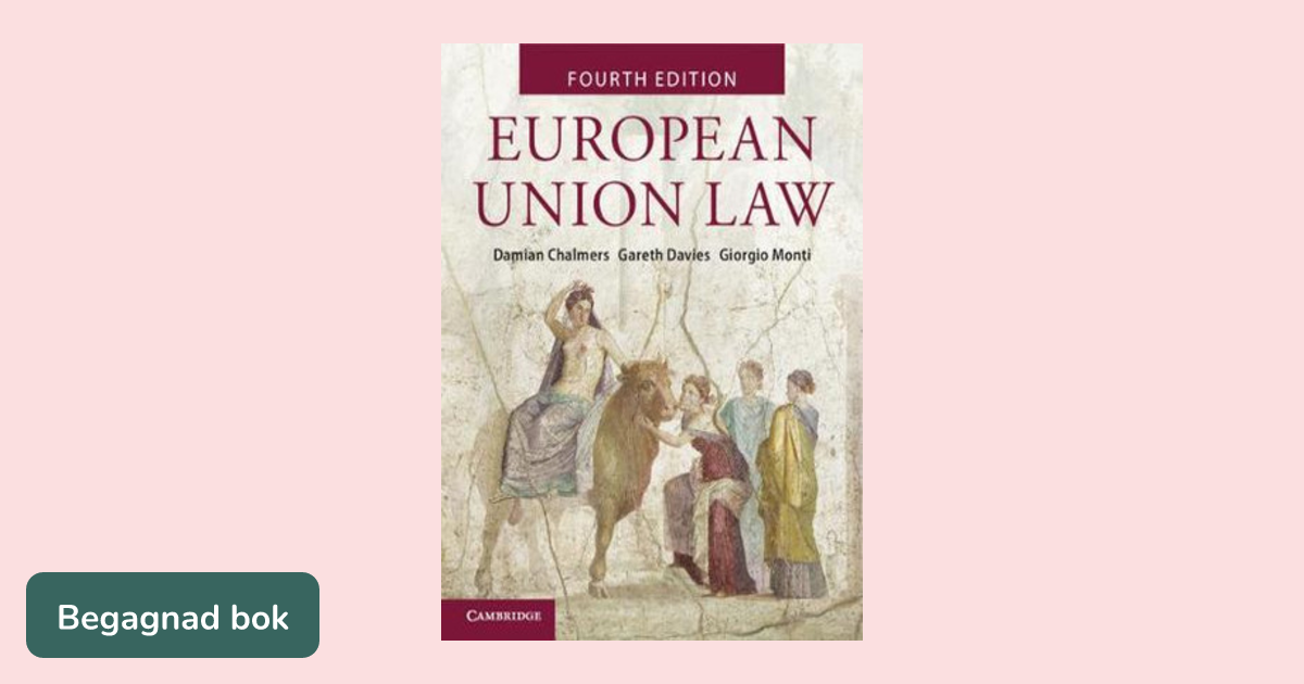 European Union law : text and materials - ISBN 9781108463591 | Studentapan