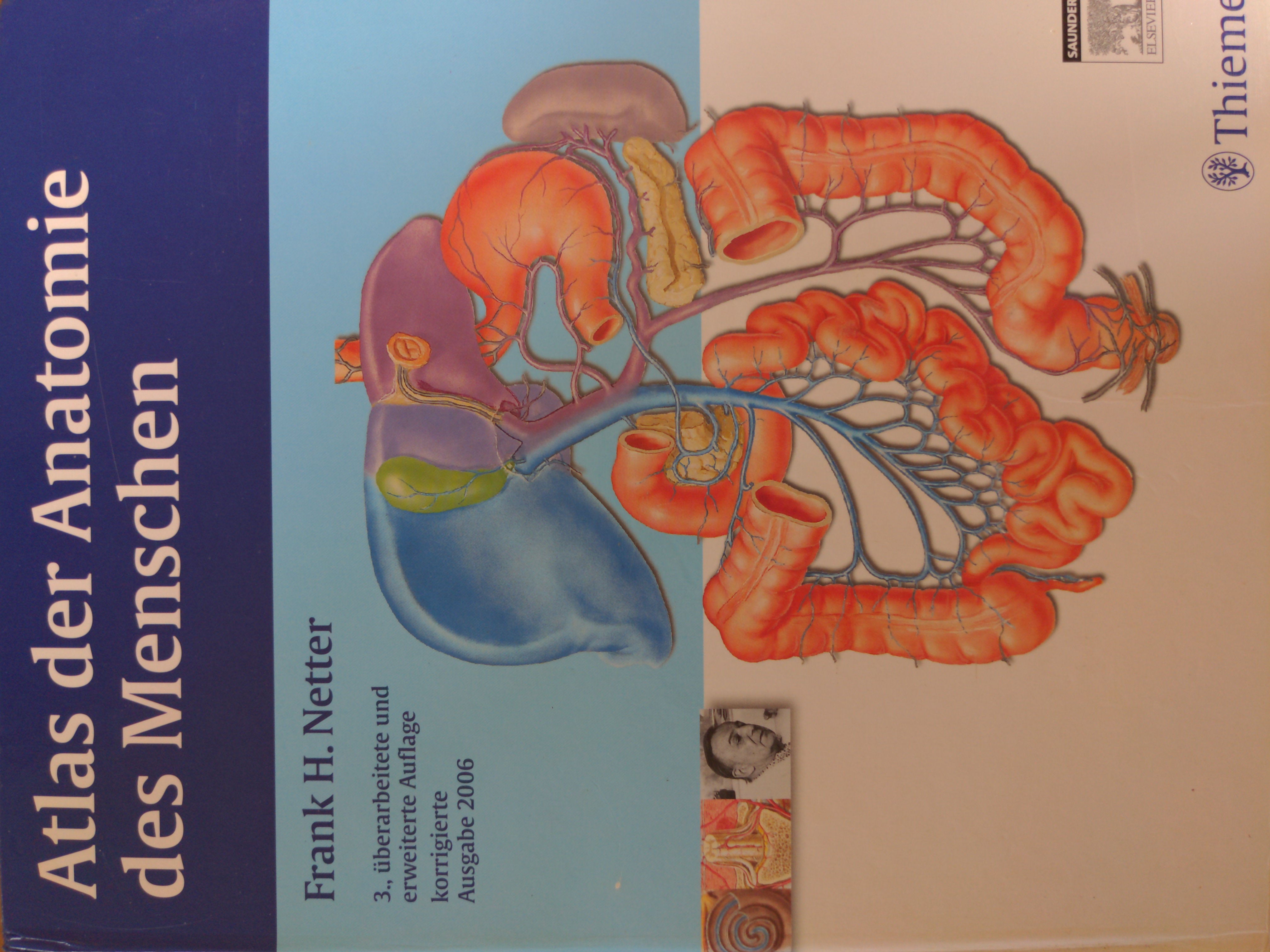 Atlas der Anatomie des Menschen; Ingrid Nettervik; 2006