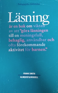 LäsningPedagogiska biblioteket; Frank Smith; 1986