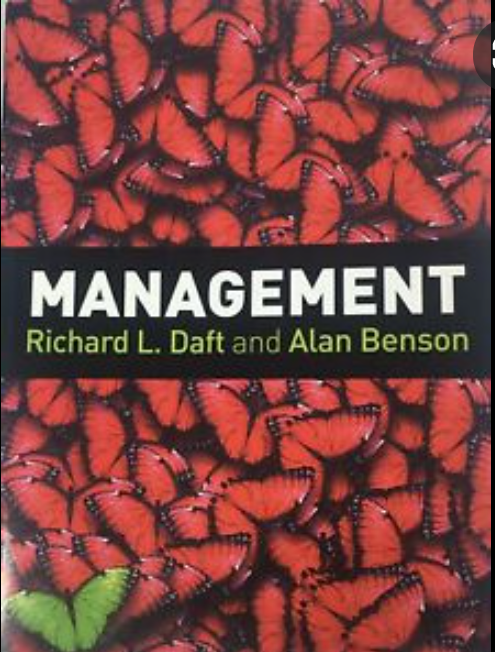 Management; Alan Benson; 2016