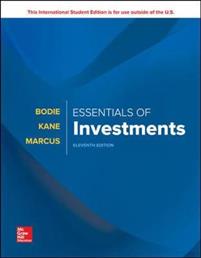 ISE Essentials of Investments; Zvi Bodie; 2018