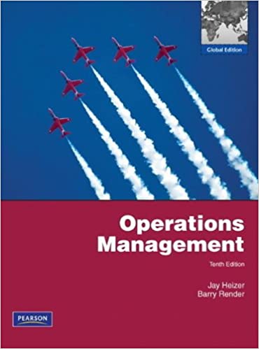 Operations Management; Jay Heizer, Barry Render; 2006