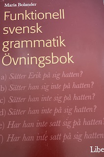 Funktionell svensk grammatik Övningsbok; Maria Bolander; 2005