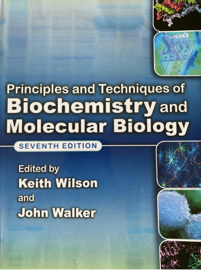 Principles And Techniques Of Biochemistry And Molecular Biology ( 7Th Edn ) New; Keith Wilson (ed), Professor John M Walker; 2010