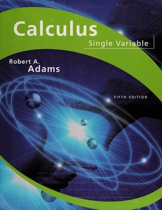 Single Variable Calculus; Robert A Adams; 2002