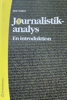 Journalistikanalys; Britt Hultén; 2000