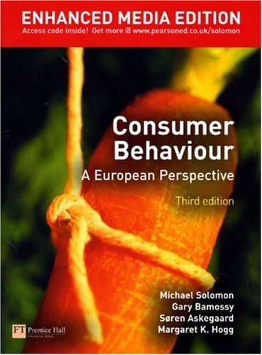 Solomon: Consumer Behaviour Enhanced Media Edition; Michael R. Solomon; 2007