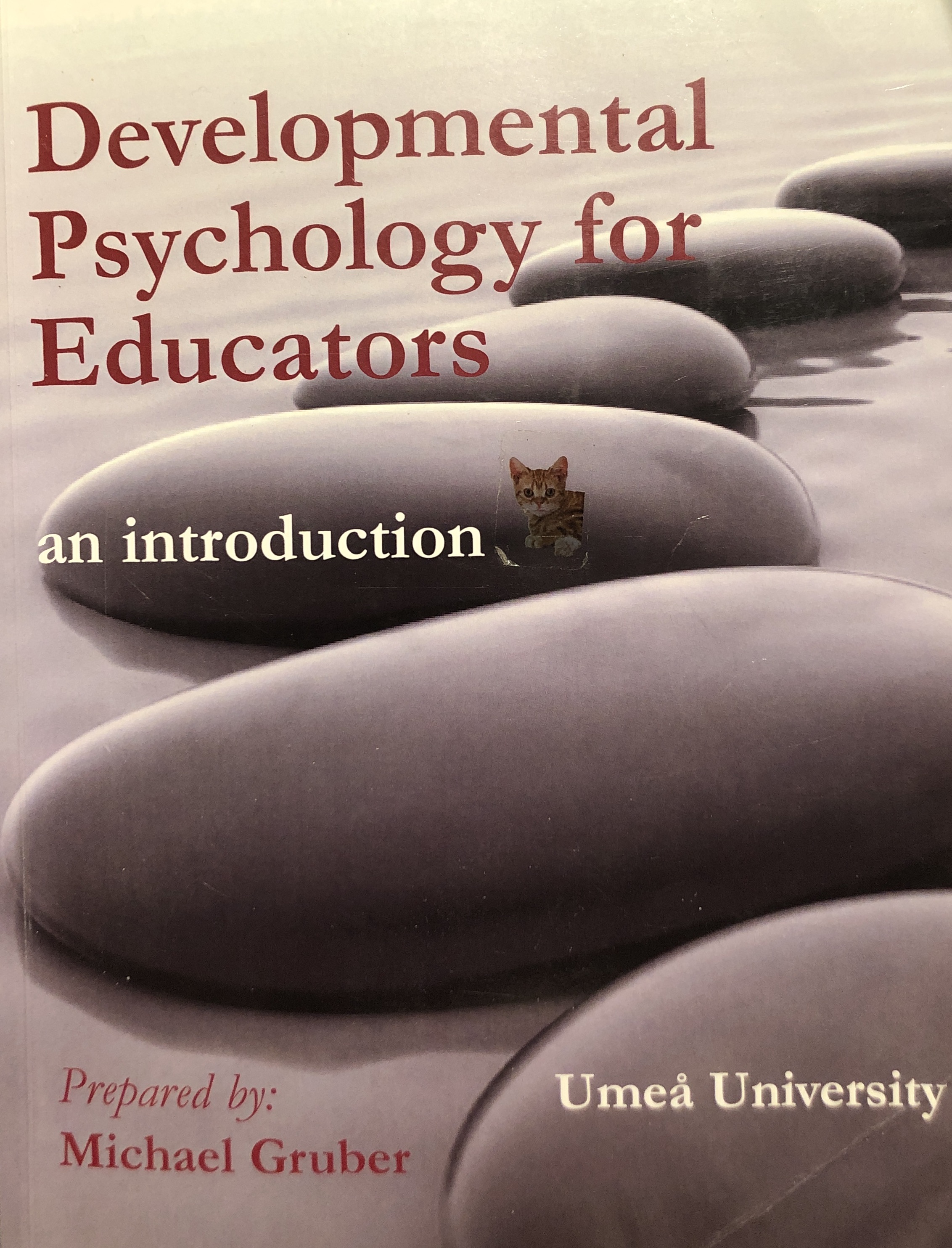 Developmental Psychology for Educators; Michael Gruber; 2011