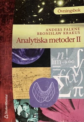 Analytiska metoder II - Övningsbok; Eike Petermann, Bronislaw Krakus, Anders Falkne; 2003