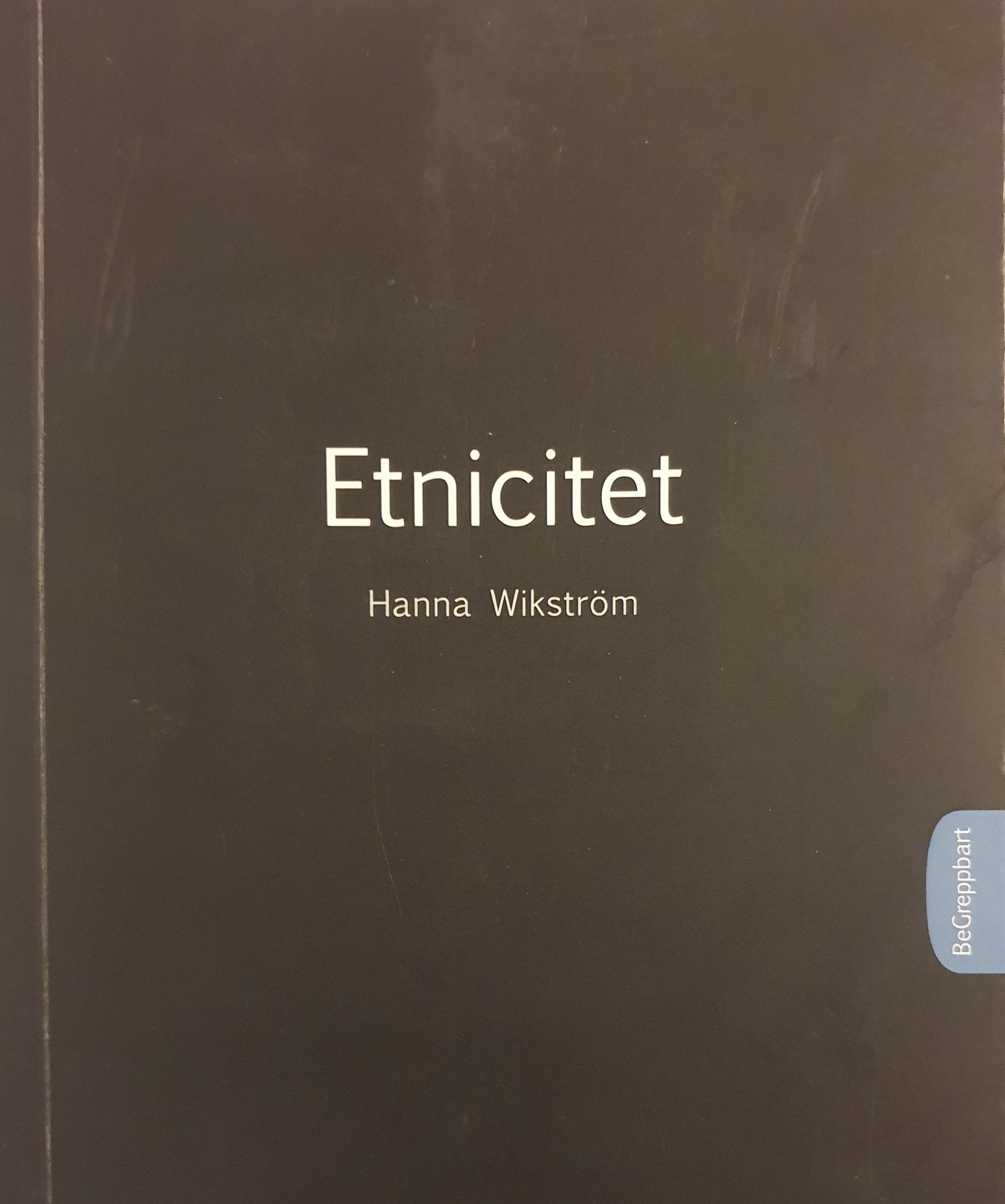 Etnictitet; Hanna Wikström; 2009